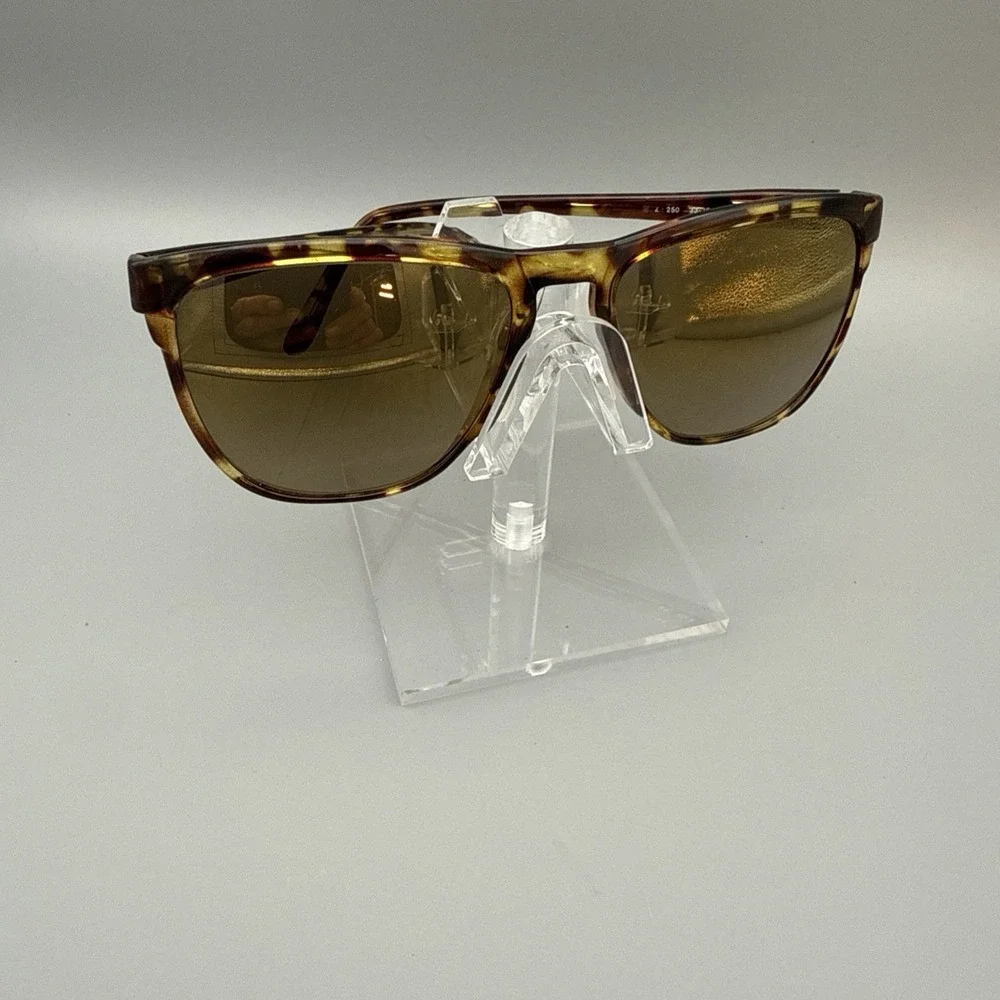 Vintage ZIARI Authentic Tortoise Nylon Sunglasses FRAMES -Green Lens-France-!